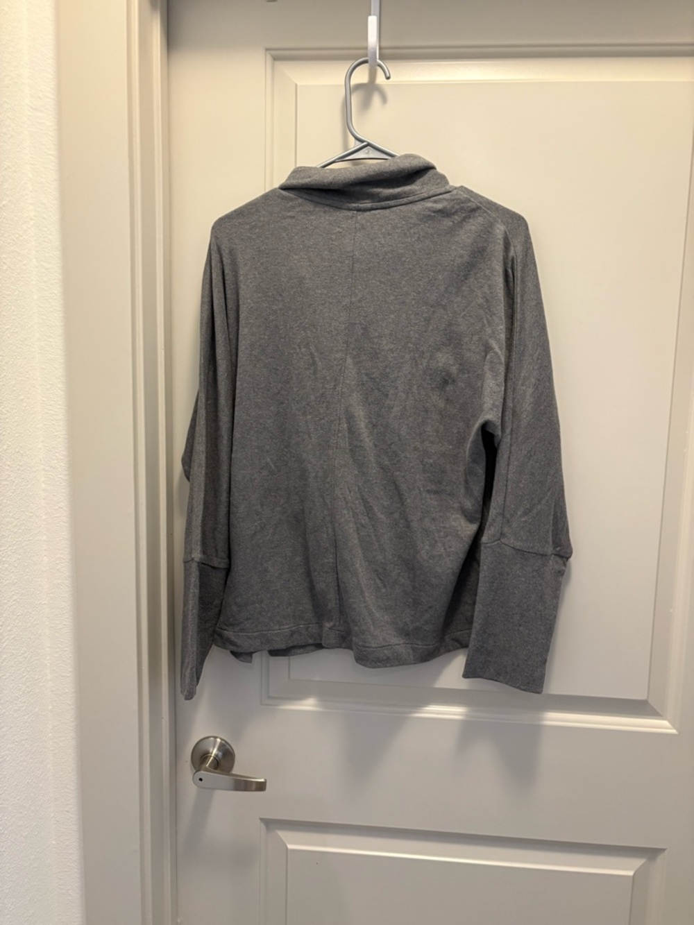 Pact Airplane Relaxed Blazer Grey Heather Organic Cotton NWOT Size S - Picture 5 of 6